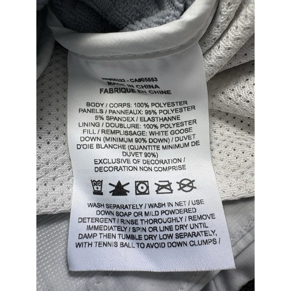 Nike Aeroloft Tech Pack Men's XXL 2XL Gray / White Running Vest Goose Down